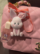 Load image into Gallery viewer, piglet pink lippie bag charm
