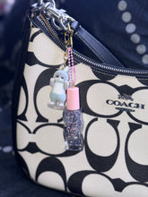 Load image into Gallery viewer, grey mofu bunny lippie charm *blemished/see second picture*
