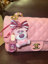 Load image into Gallery viewer, Cherry lotso lippie bag charm
