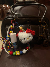 Load image into Gallery viewer, hk beaded blueberry lip plumper bag charm

