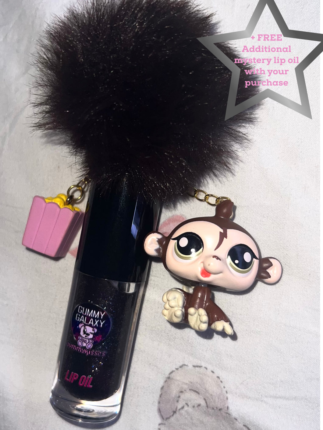Littlest Pet Shop Monkey Lippie Bag Charm