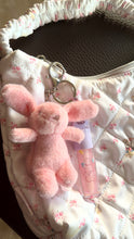 Load image into Gallery viewer, pink peeps floppy bunny lippie charm
