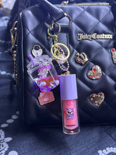 Load image into Gallery viewer, grape bunny boba lippie charm
