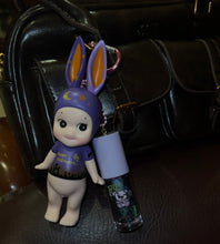 Load image into Gallery viewer, Sonny Angel Spooky Bunny w/ Richie The Mummy Gloss Bag Charm
