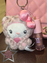 Load image into Gallery viewer, pink leopard hk jewel gloss bag charm
