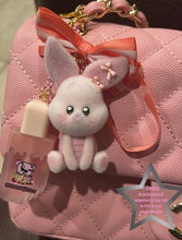 Load image into Gallery viewer, piglet pink lippie bag charm

