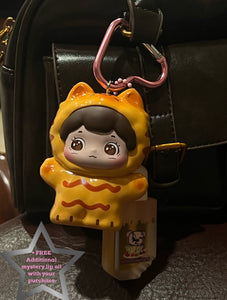 Mango Kitty Bao Bao lippie Bag Charm