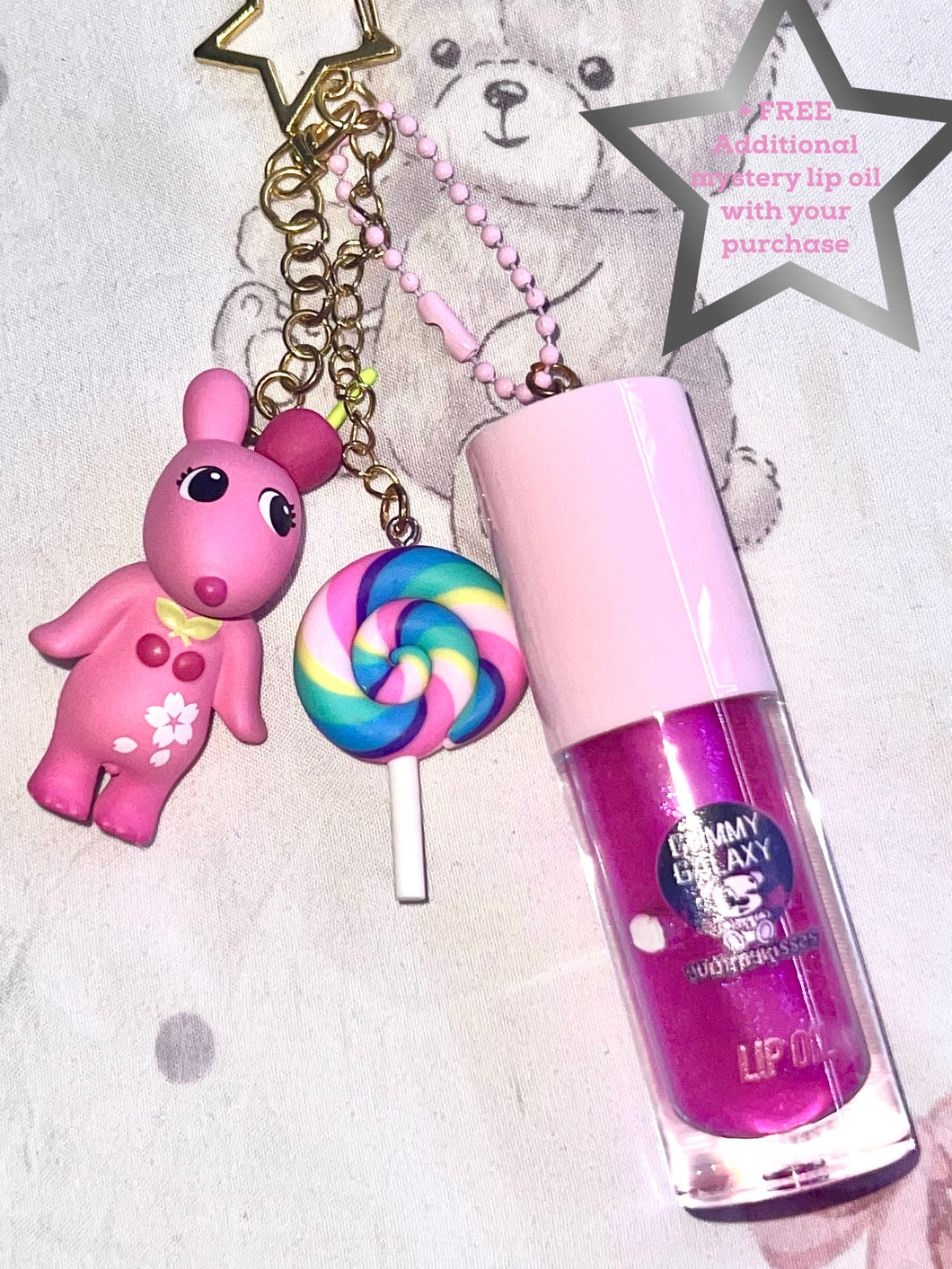 cherry jupiter robby bag charm
