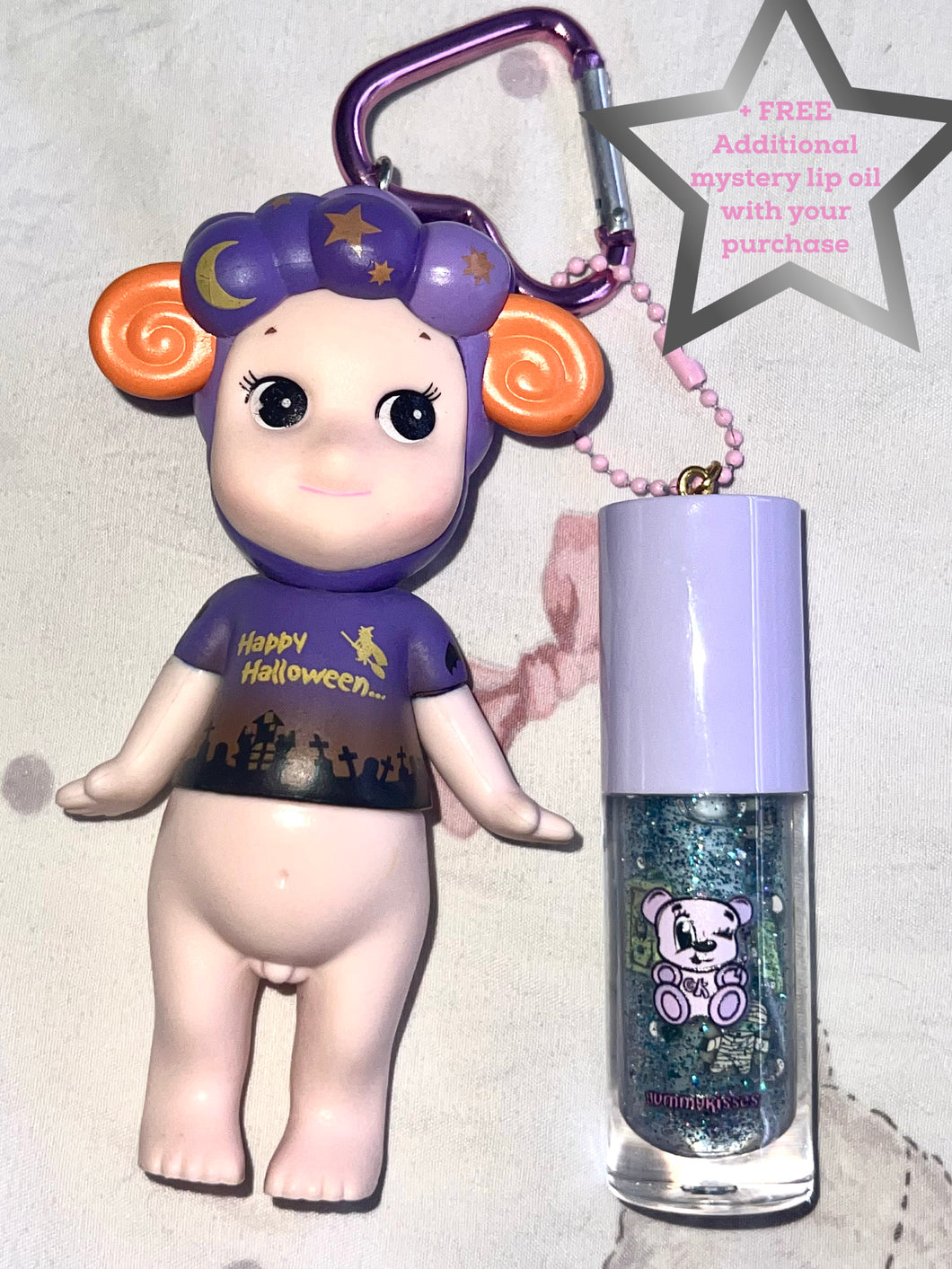 jumbo sonny spooky sheep lippie bag charm