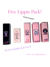 Load image into Gallery viewer, 5 FOR 35 Lippie Pack Best Deal Ever! 💨🤩
